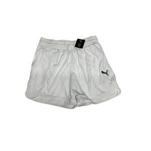 Puma Women’s White Mesh Athletic Running Shorts Size Large NWT
